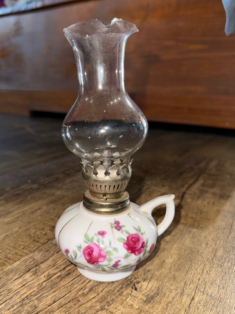 Mini Rosebud Oil Lamp